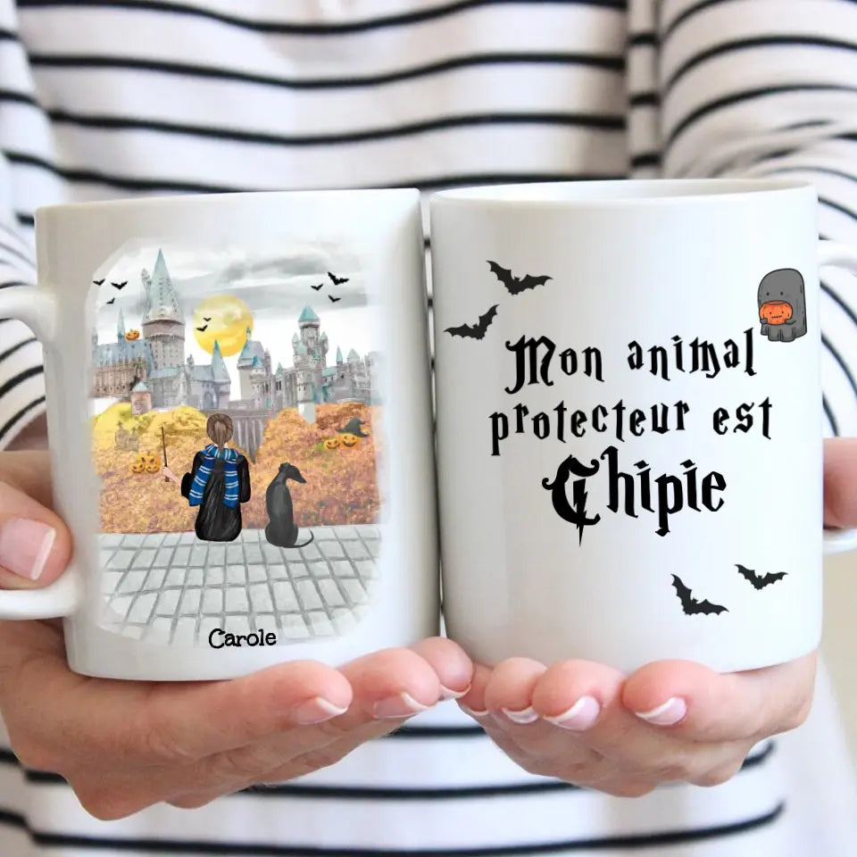 Mon animal protecteur - Mug personnalisé