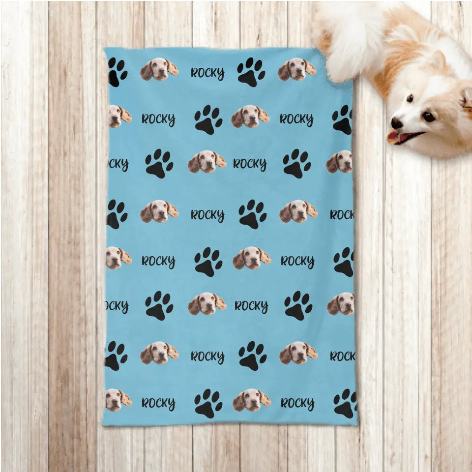 Motif Photo - Couverture pour animal personnalisée