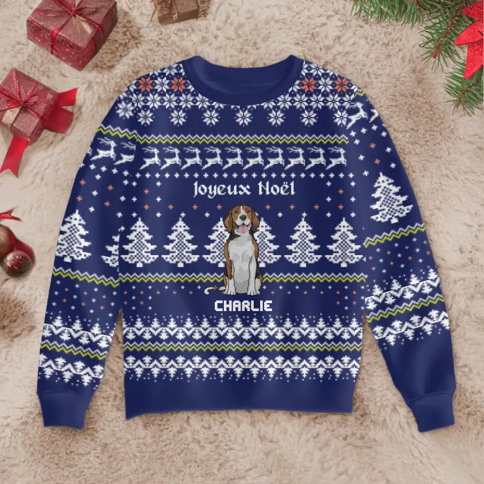 Joyeux Noël - Pull de Noël personnalisé