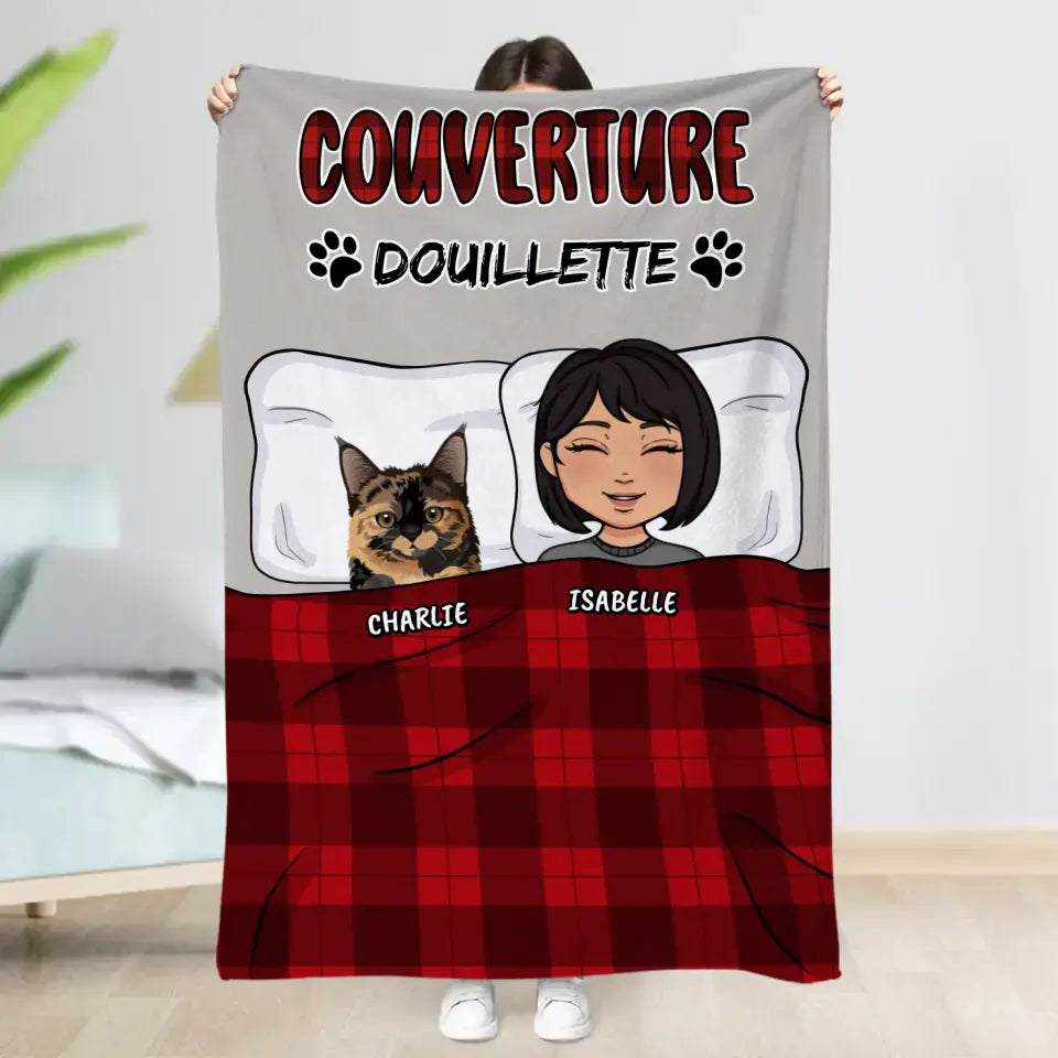 Couverture douillette - Couverture personnalisée