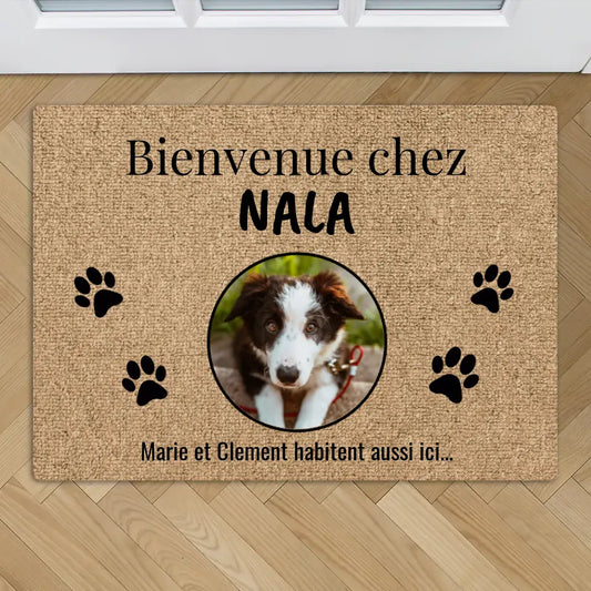 Paillasson personnalisé - Photo téléchargée