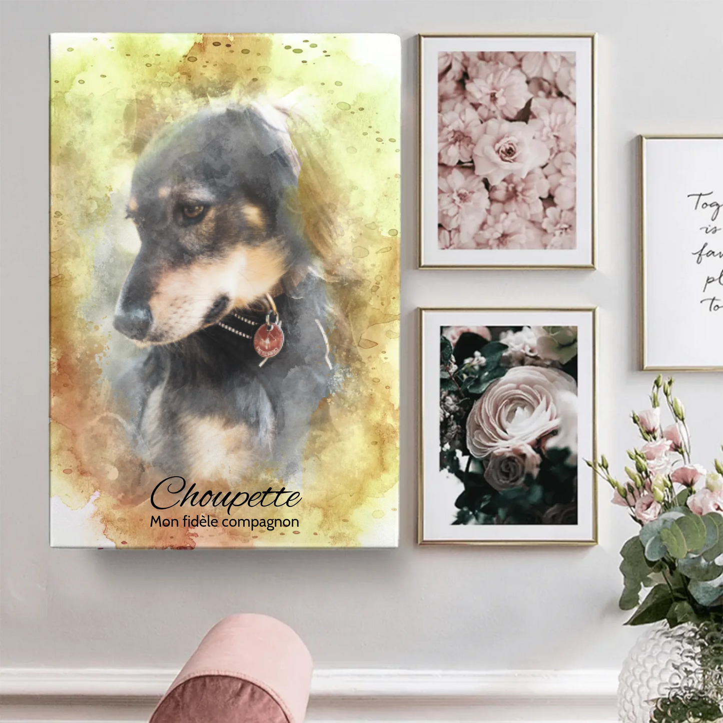 Aquarelle - Toile personnalisée