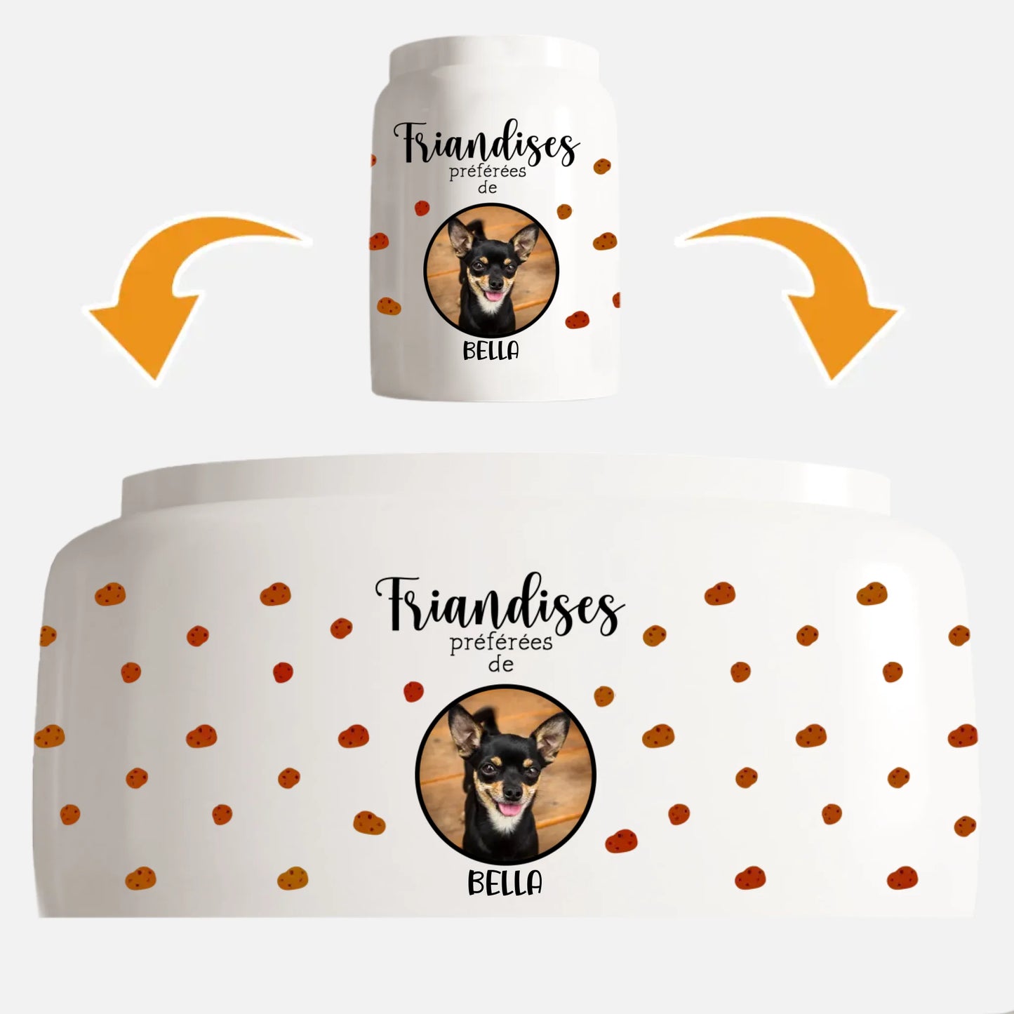 Friandises préférées - Boîte à friandises personnalisée