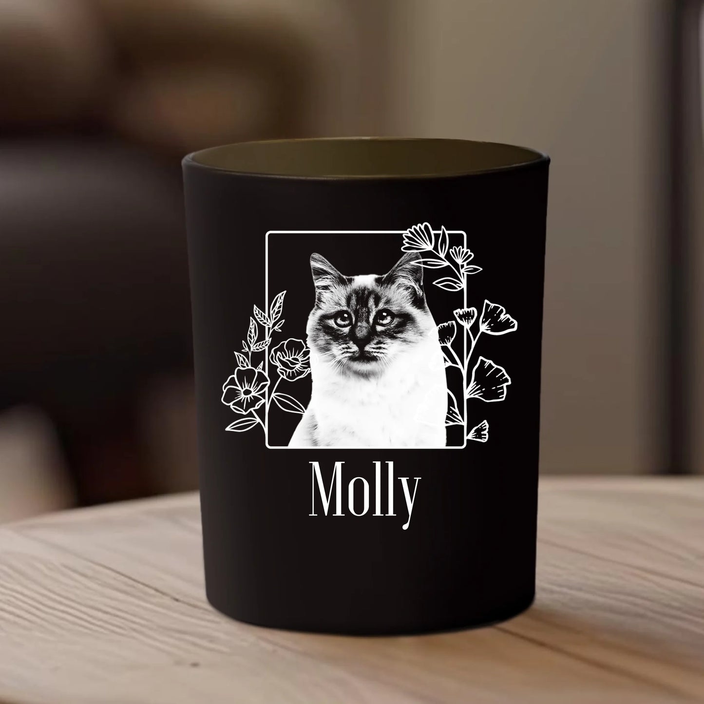 Votre photo - Verre à bougie personnalisé