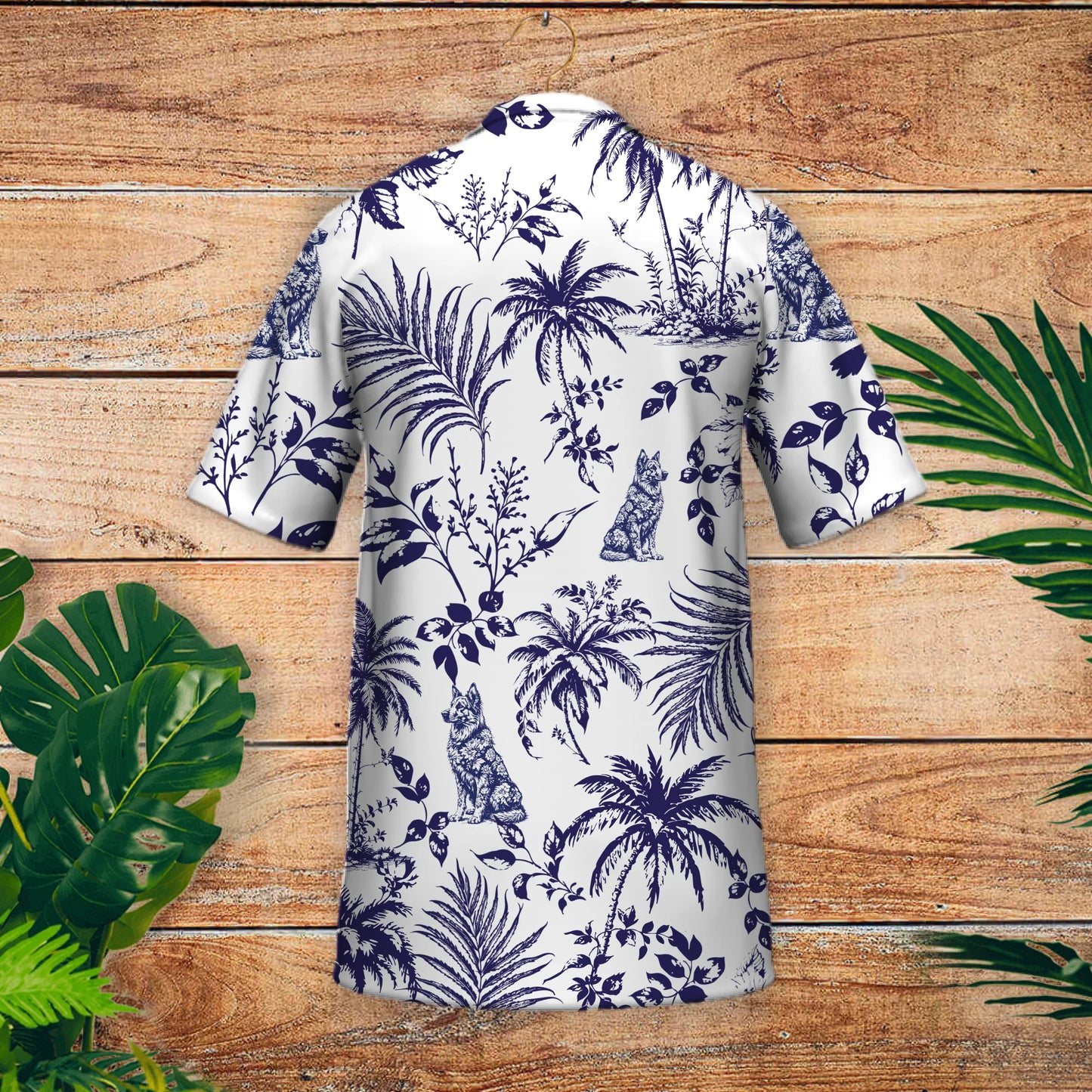 Toile de Jouy - Chemise hawaïenne personnalisée