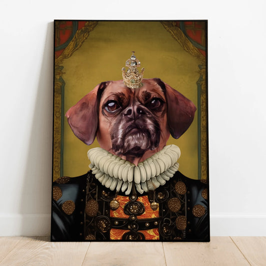 Portrait d’animal royal - Poster personnalisé