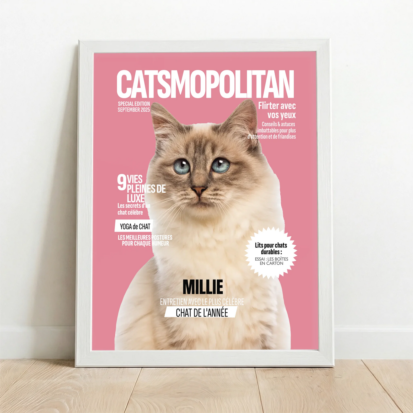 Framed Poster white