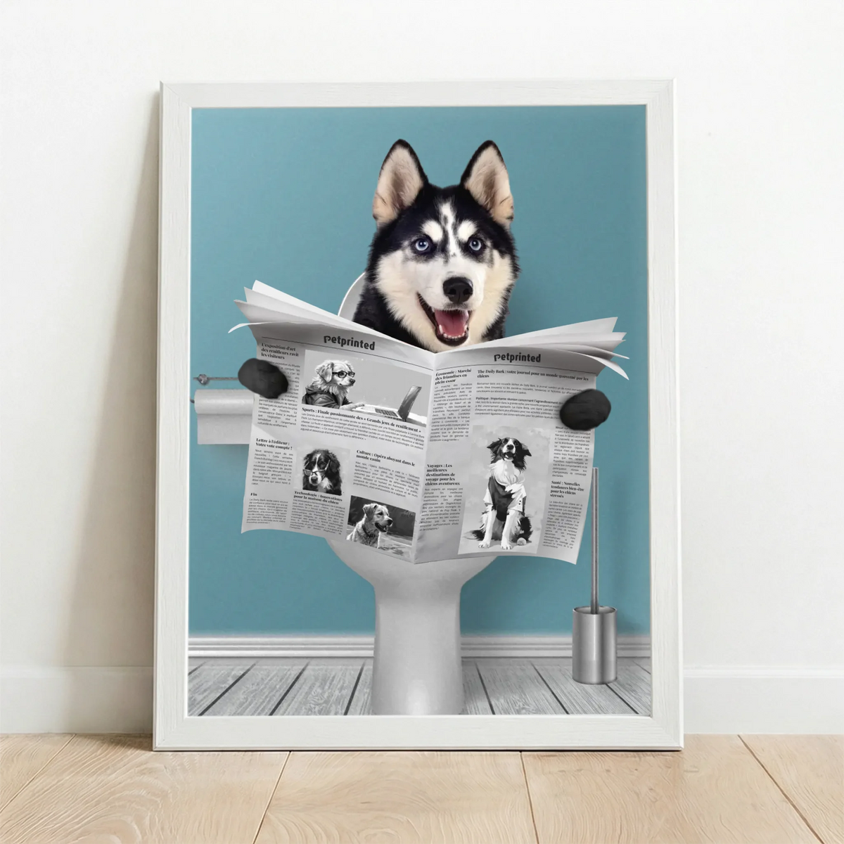 Framed Poster white