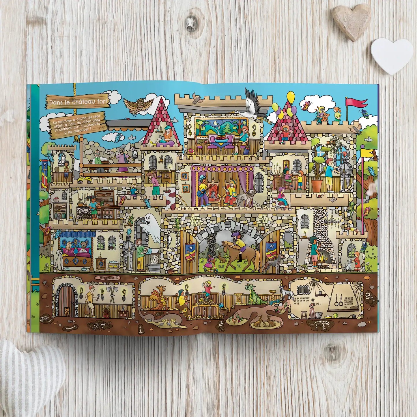 Où es-tu ? Livre Cherche et trouve personnalisé - Chien