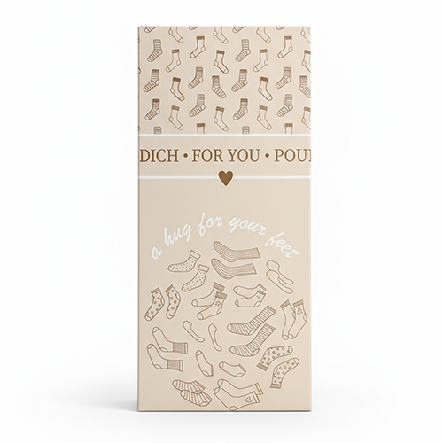 Boîte cadeau chaussettes