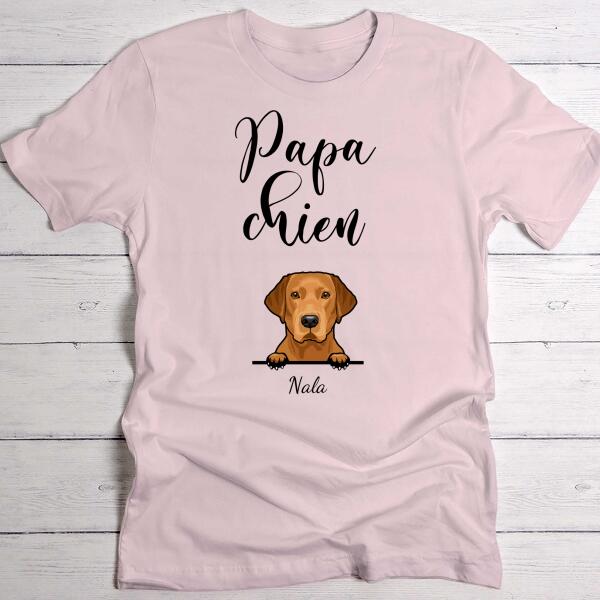 Papa chien - T-Shirt personnalisé