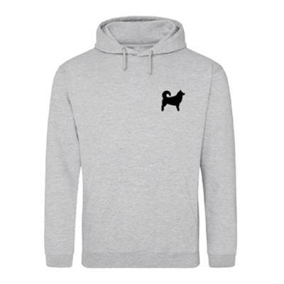 Silhouette de chien - Sweat à capuche personnalisé