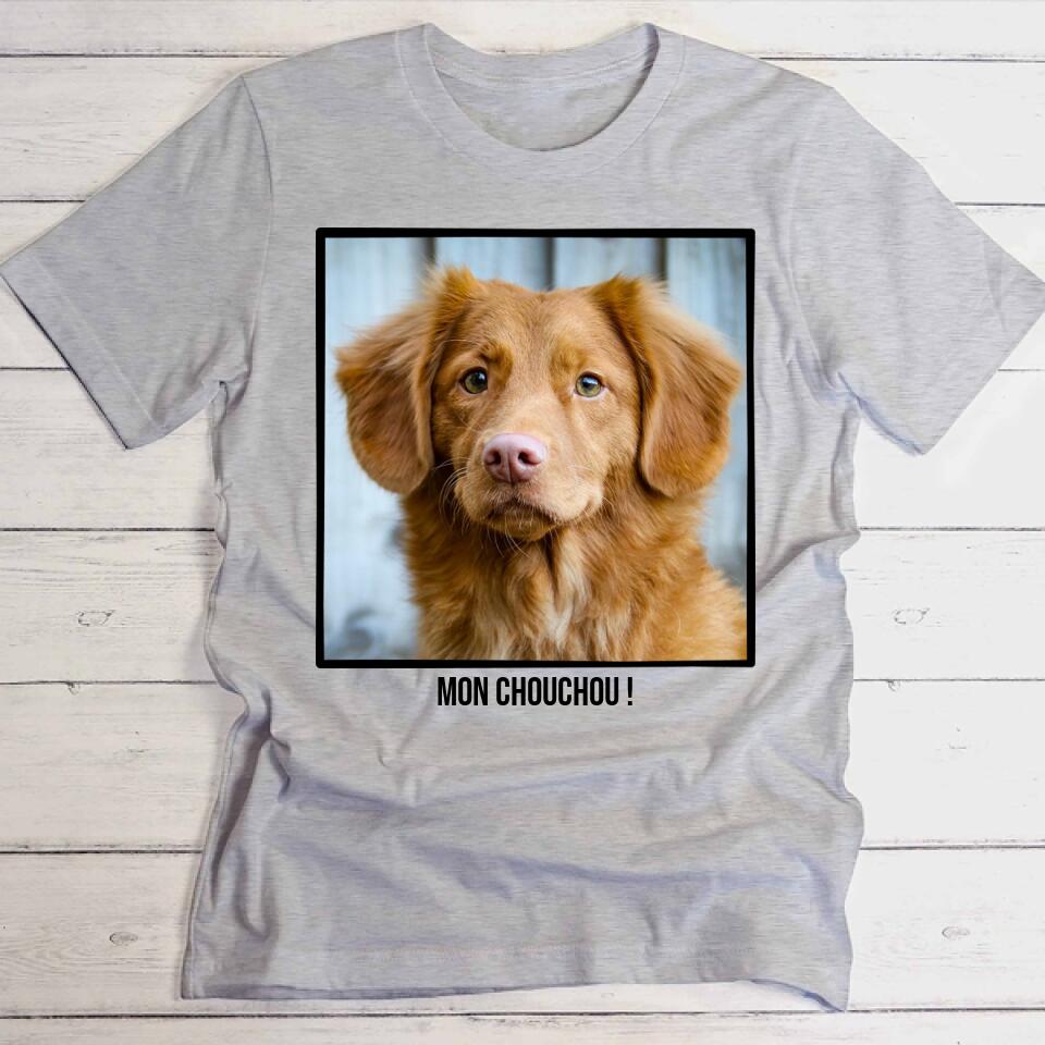 Pet Printed T Shirt avec photo T Shirt personnalis Pet