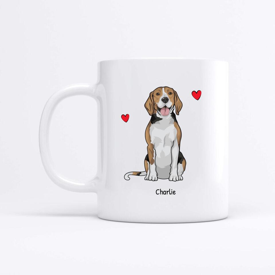 Meilleure maman chien du monde - Mug personnalisé