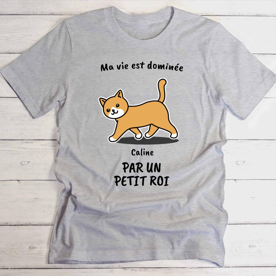 Ma vie avec une reine - T-Shirt personnalisé