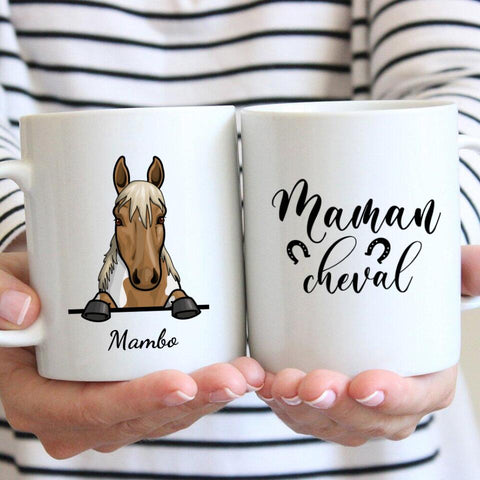 Maman de cheval - Mug personnalisé - Featured Image