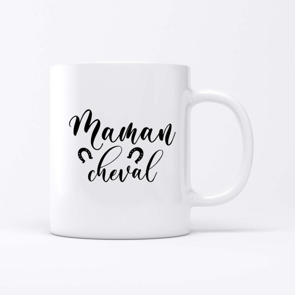 Maman de cheval - Mug personnalisé