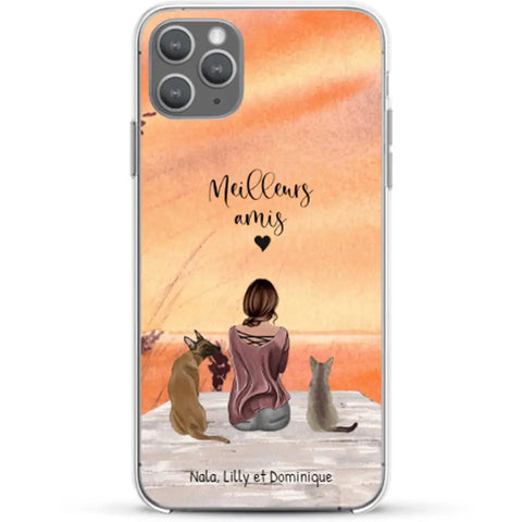 Meilleurs amis - Coque de téléphone personnalisée - Featured Image