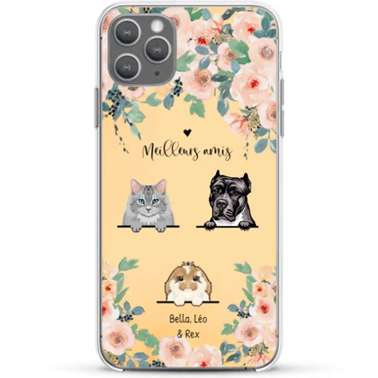 Tous mes animaux de compagnie - Coque de téléphone personnalisée