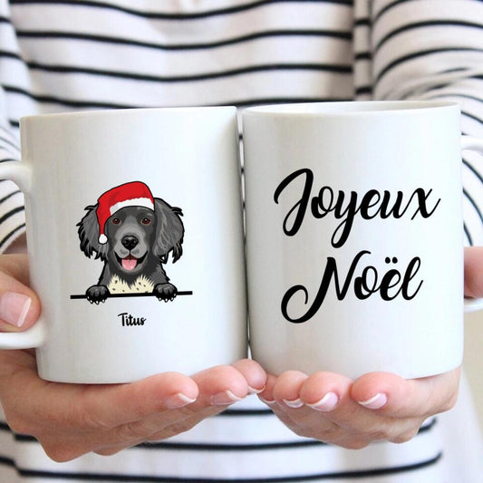 Animaux festifs (Chien/Chat) - Mug personnalisé