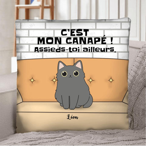 Mon canapé - Coussin personnalisé - Featured Image