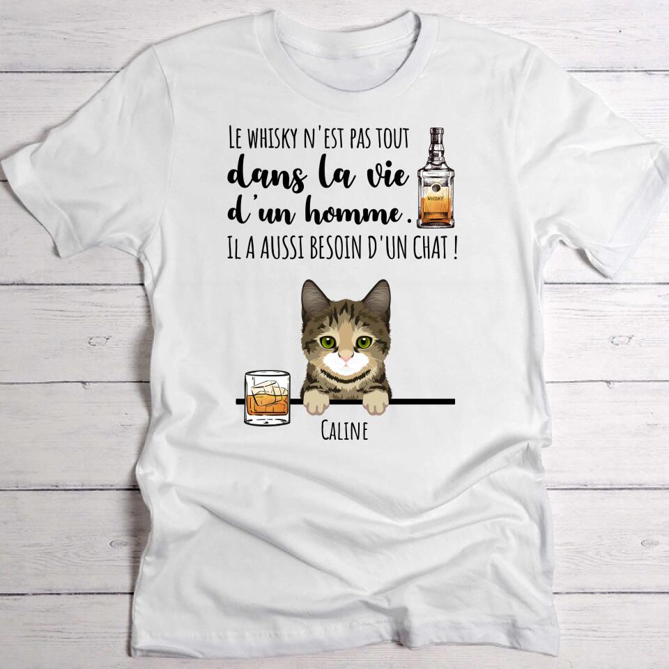 Whisky et Miaou - T-Shirt personnalisé