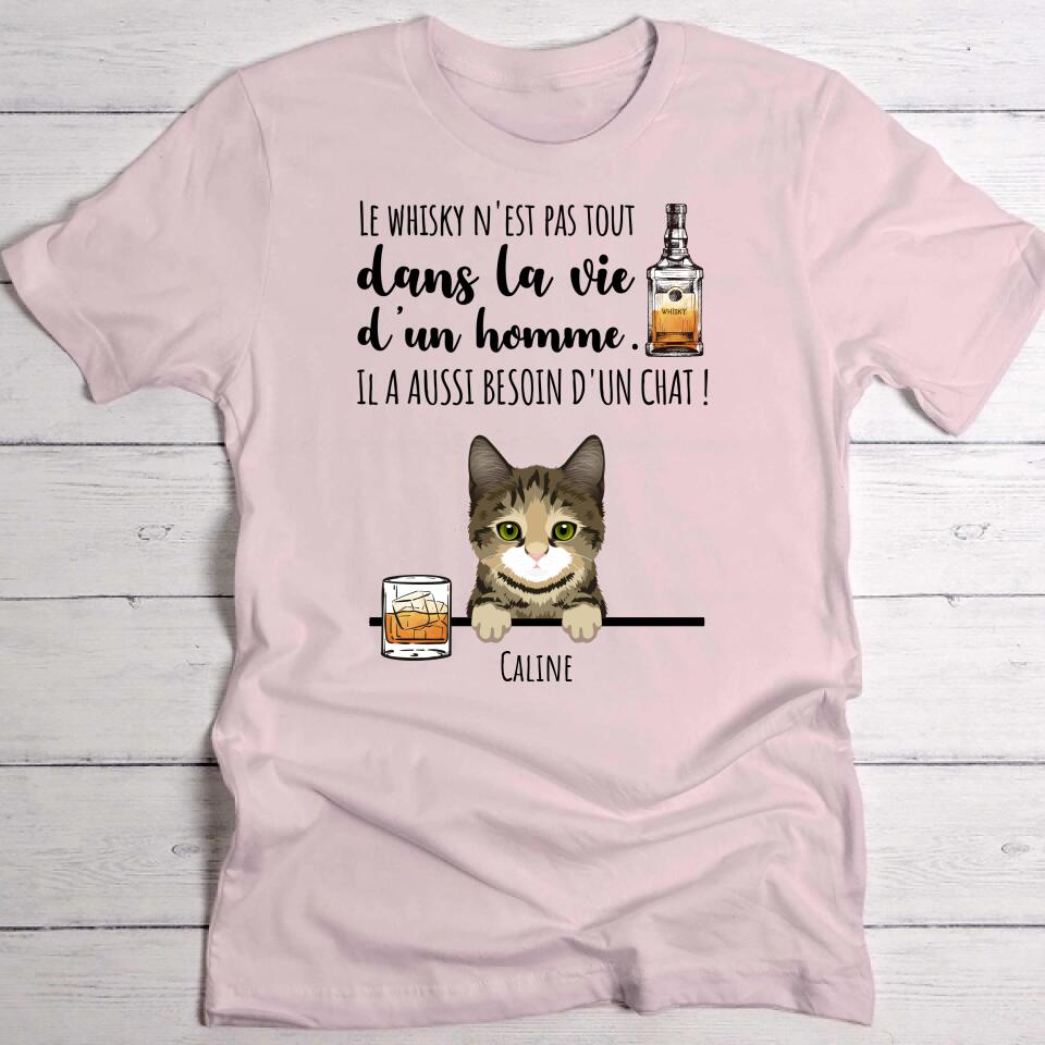 Whisky et Miaou - T-Shirt personnalisé