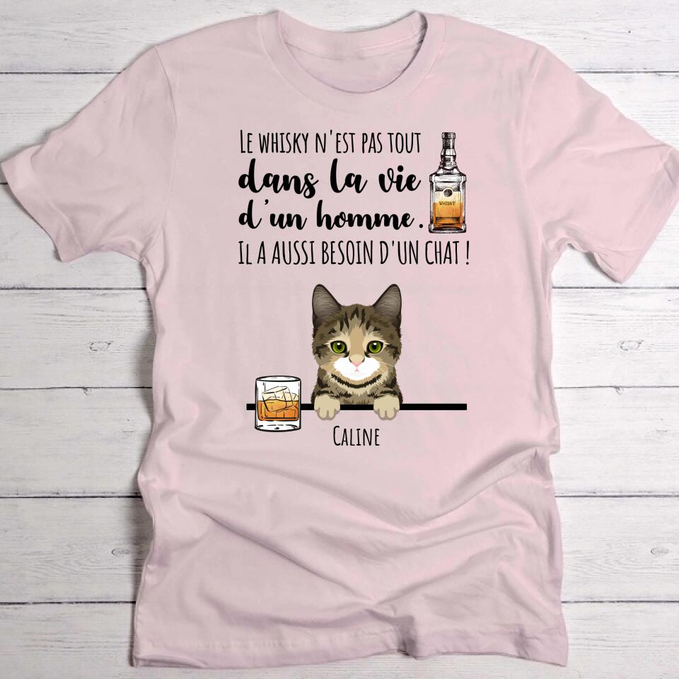 Whisky et Miaou - T-Shirt personnalisé