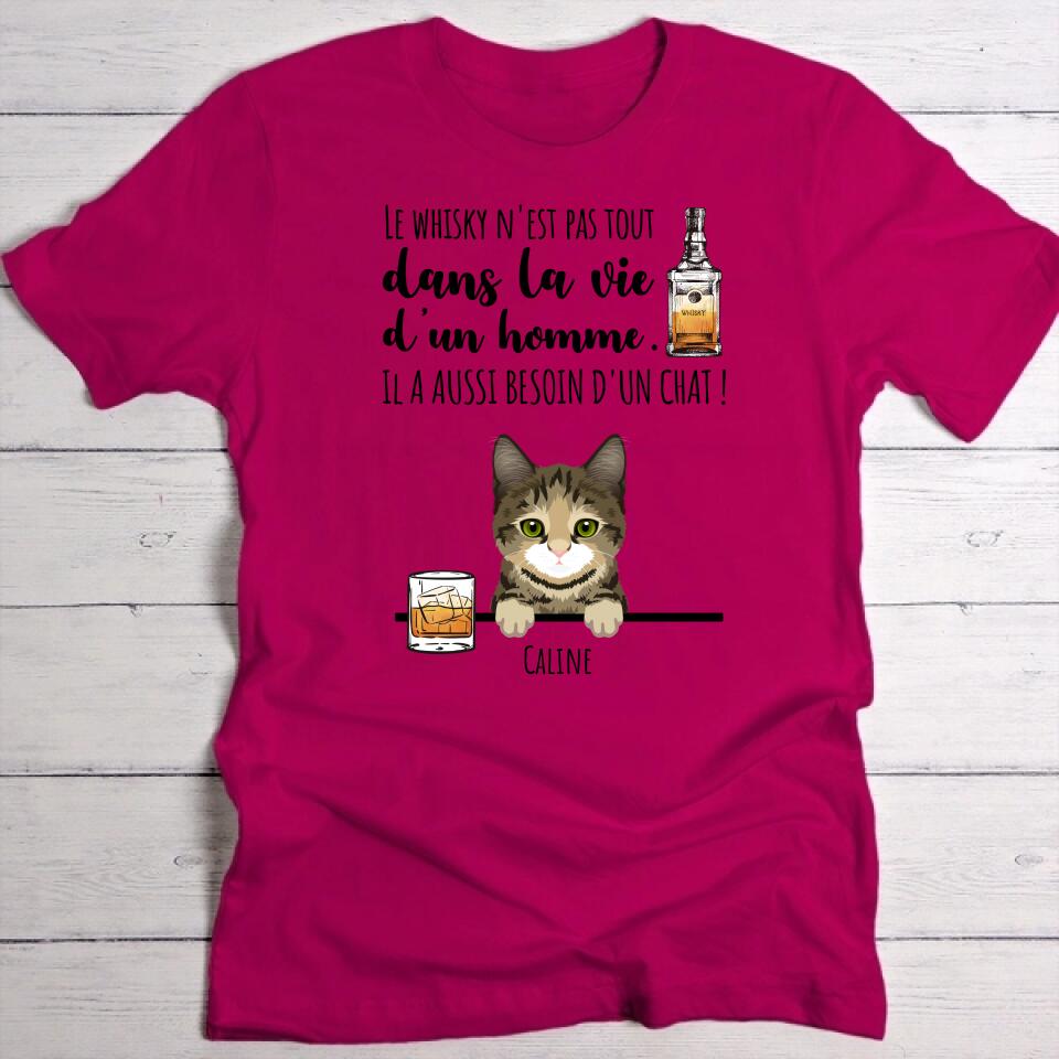 Whisky et Miaou - T-Shirt personnalisé