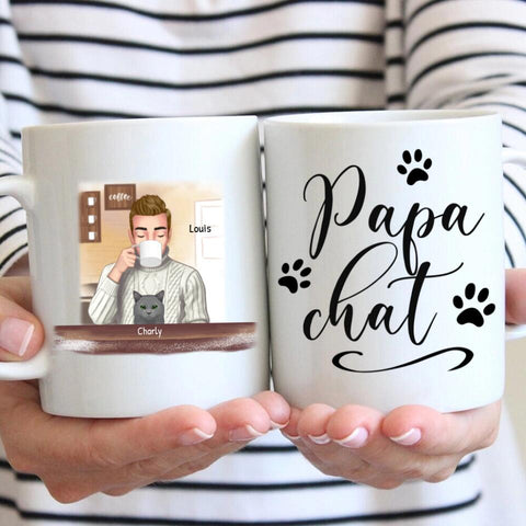 J'adore le café - Mug personnalisé (monsieur) - Featured Image