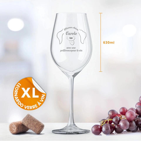 Préférence pour le vin  - Verre à vin personnalisé - Featured Image