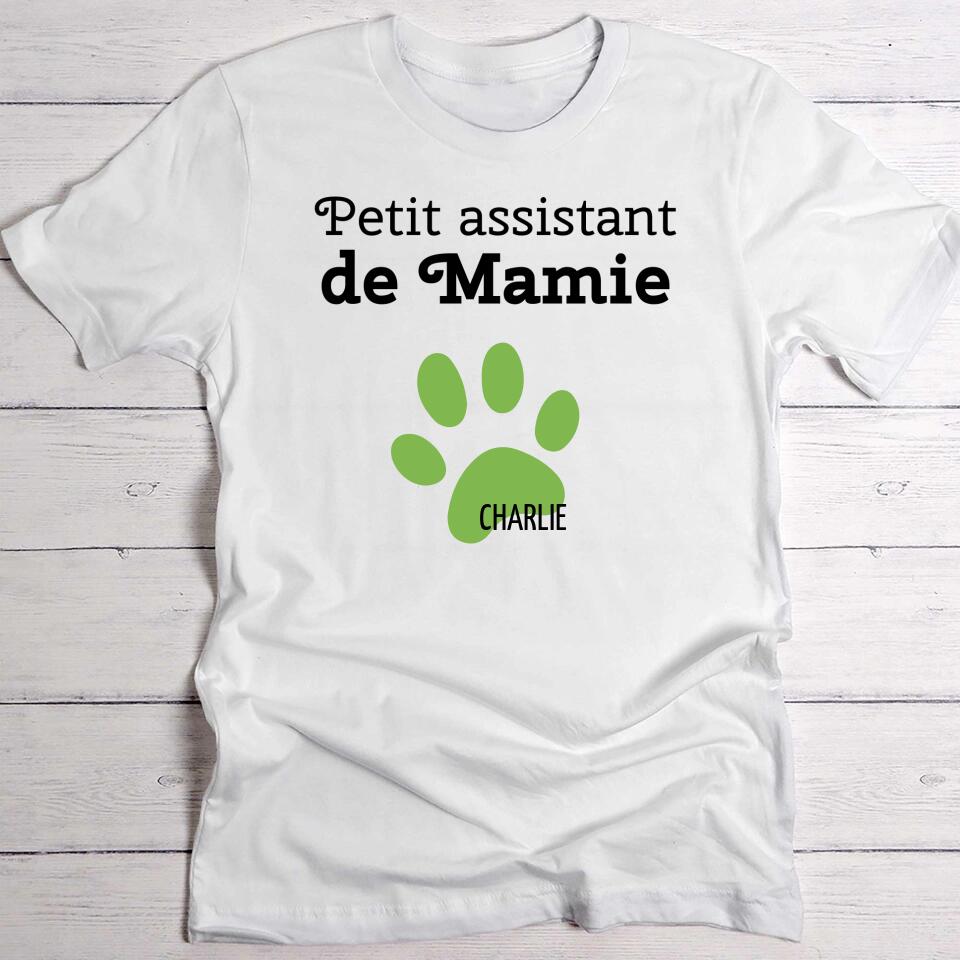 Petit assistant de mamie - T-Shirt personnalisé