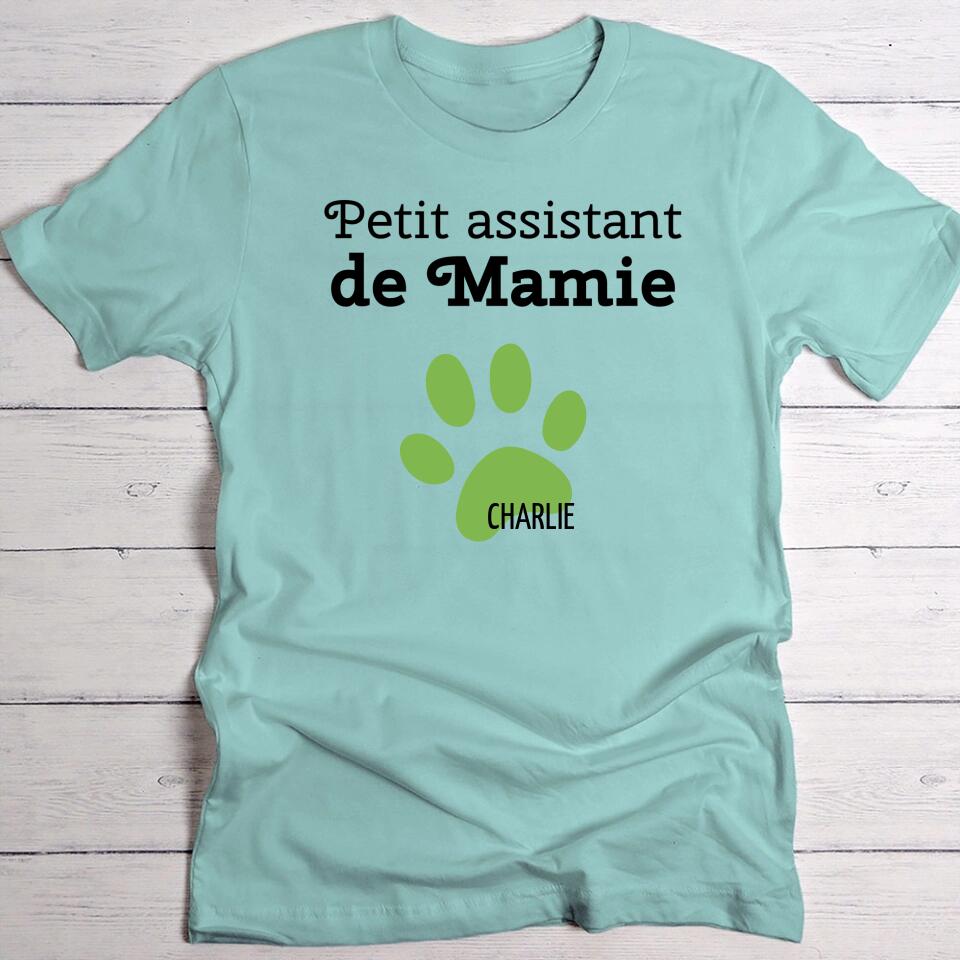 Petit assistant de mamie - T-Shirt personnalisé