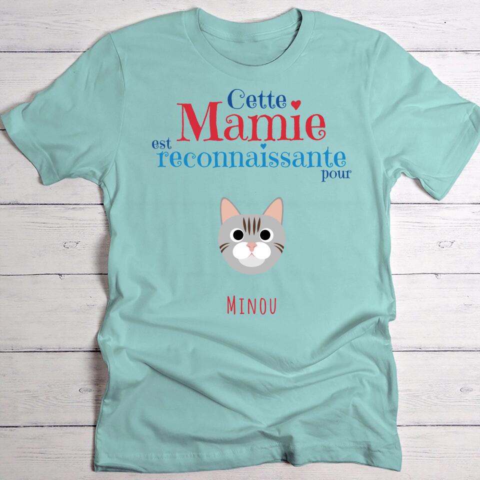 Mamie reconnaissante - T-Shirt personnalisé