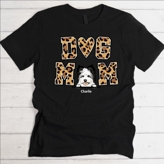 Dog Mom - T-Shirt personnalisé