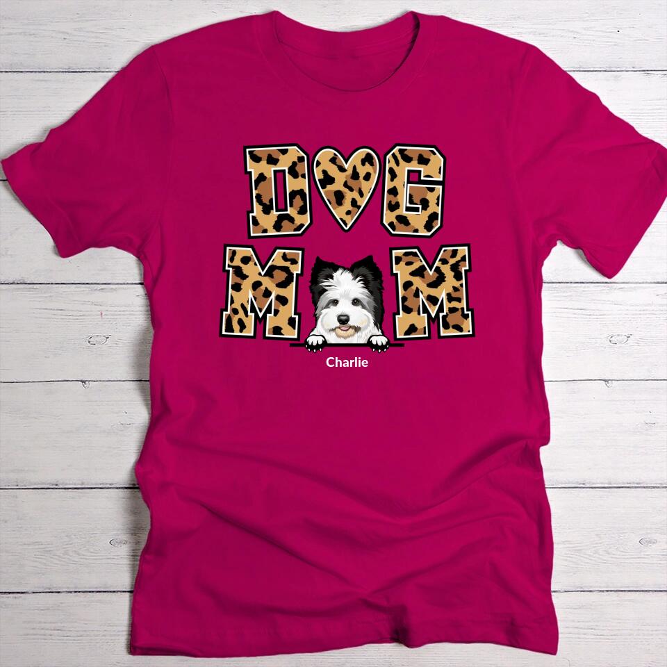Dog Mom - T-Shirt personnalisé