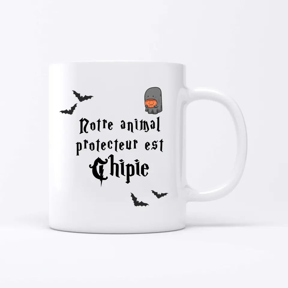 Notre animal protecteur - Mug personnalisé