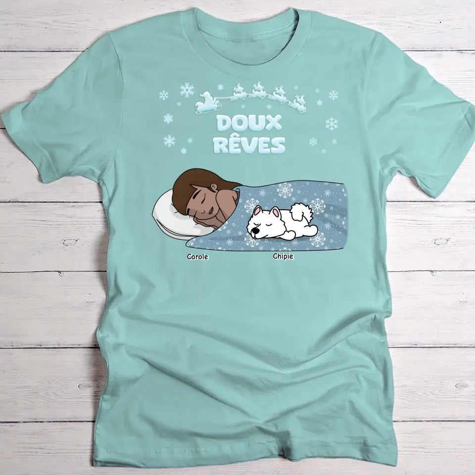 Doux rêves - T-shirt personnalisé