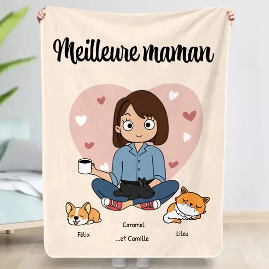 Ami des animaux - Couverture personnalisée (Style BD)