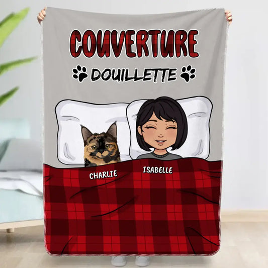 Couverture douillette - Couverture personnalisée