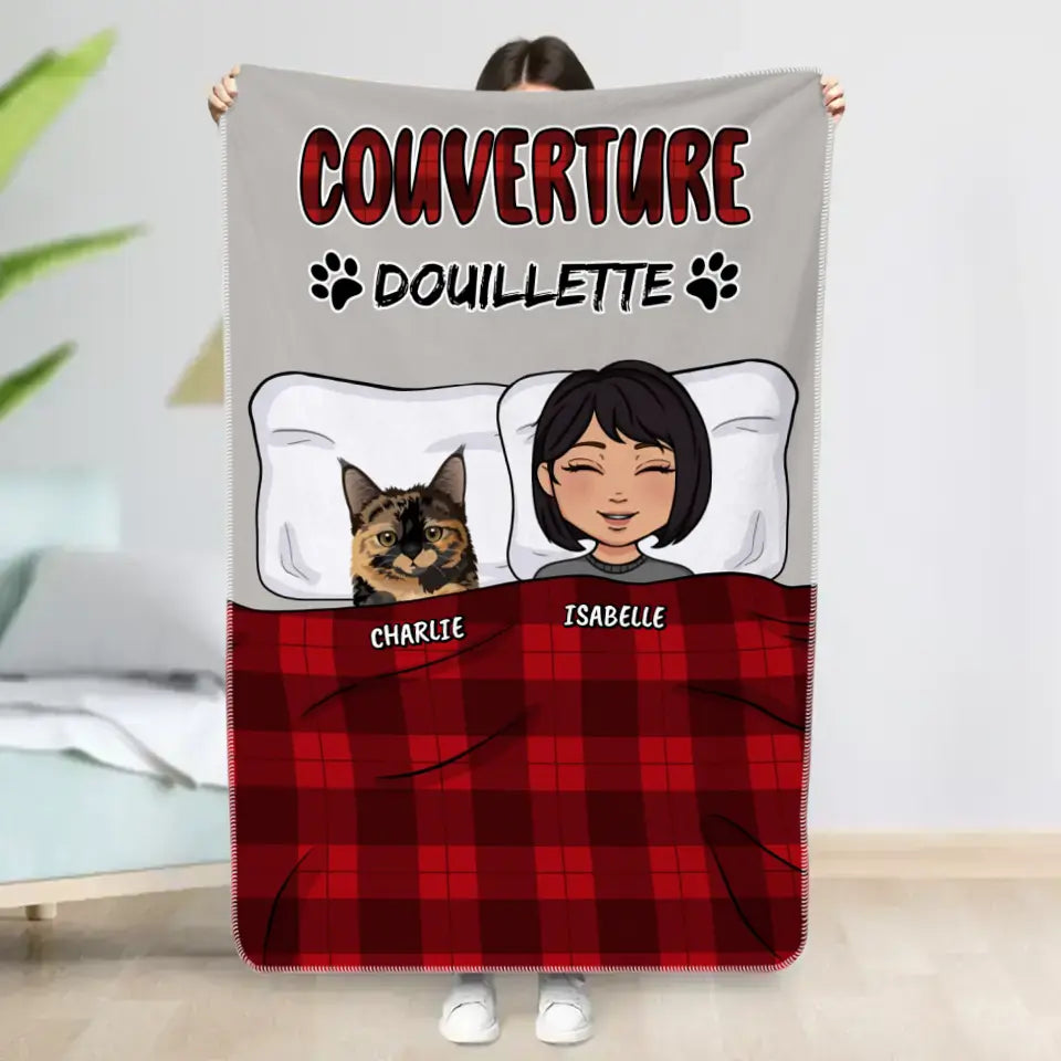 Couverture douillette - Couverture personnalisée