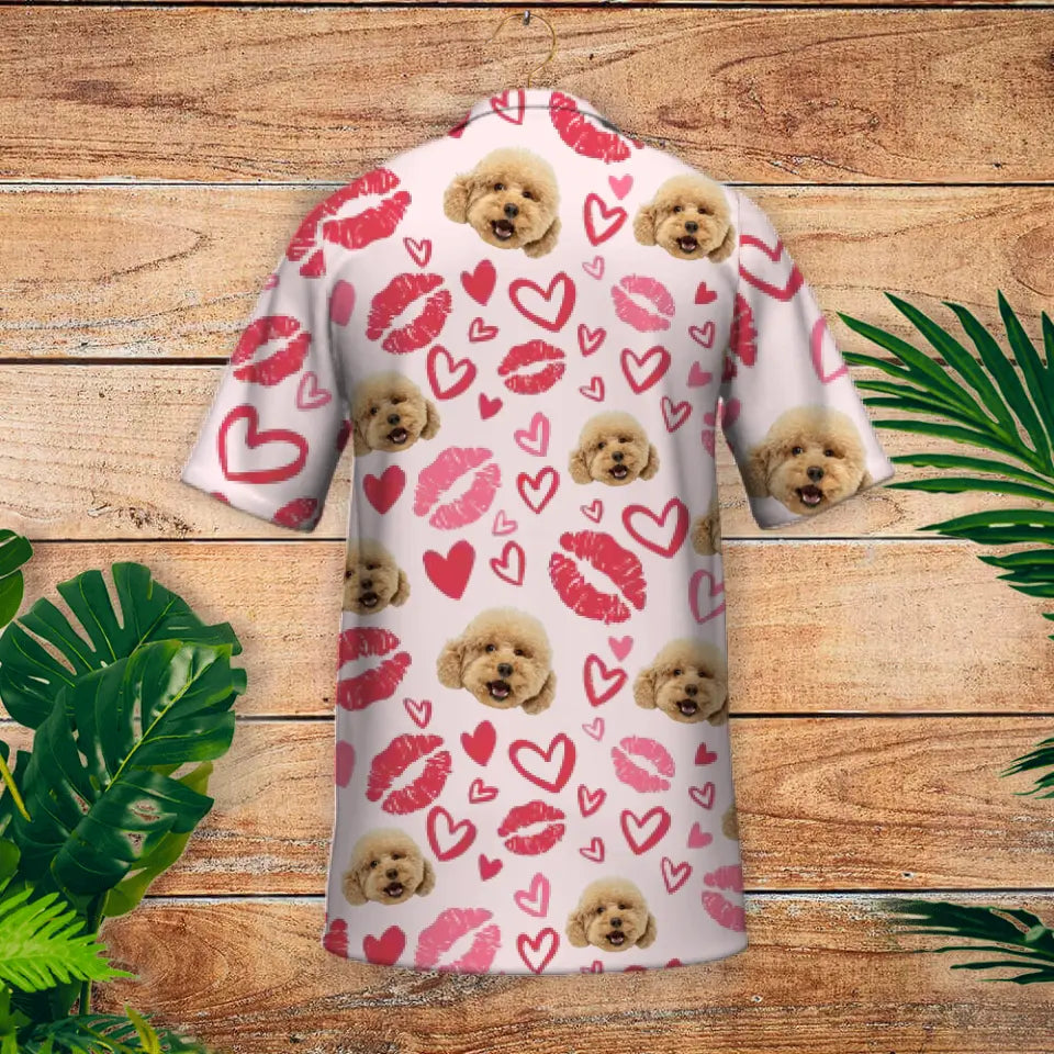 1000 bisous - Chemise hawaïenne personnalisée