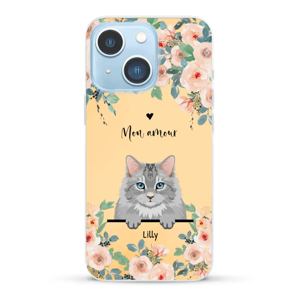 Animaux curieux - Coque de téléphone personnalisée