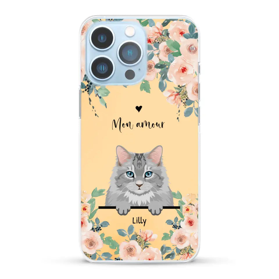 Animaux curieux - Coque de téléphone personnalisée