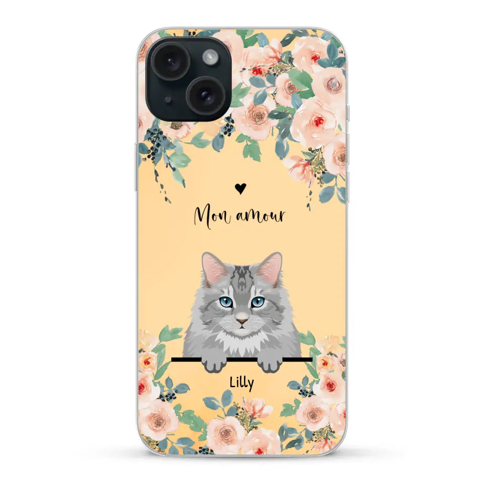 Animaux curieux - Coque de téléphone personnalisée