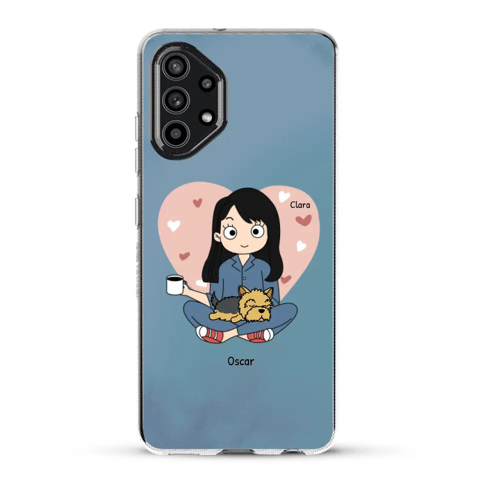 Maman chien BD - Coque de téléphone personnalisé