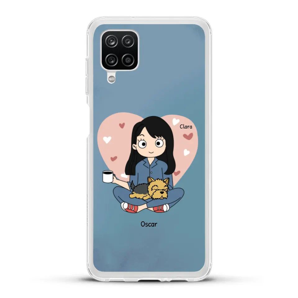 Maman chien BD - Coque de téléphone personnalisé