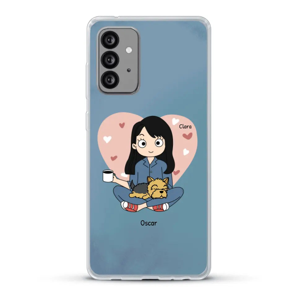 Maman chien BD - Coque de téléphone personnalisé