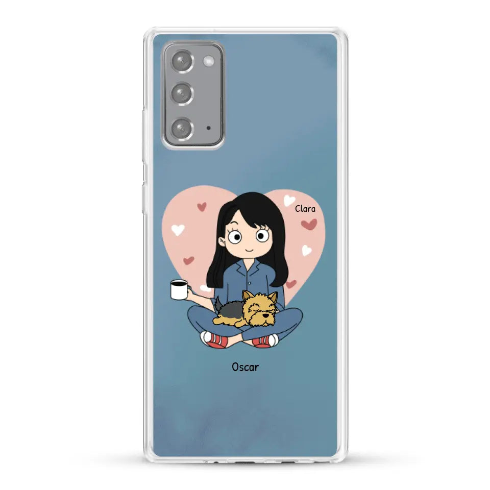 Maman chien BD - Coque de téléphone personnalisé