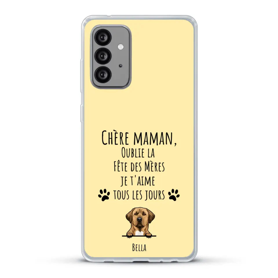 Oublie la Fête des Mères - Coque de téléphone personnalisée